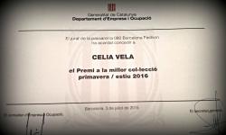 Premi Nacional a la millor col·lecció per a Celia Vela.