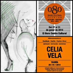 Desfile de Celia Vela en la 080 Barcelona Fashion